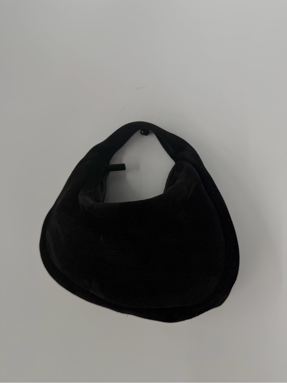 St. Agni Mini Bon Bon Suede Bag in Black - Picture 2 of 6